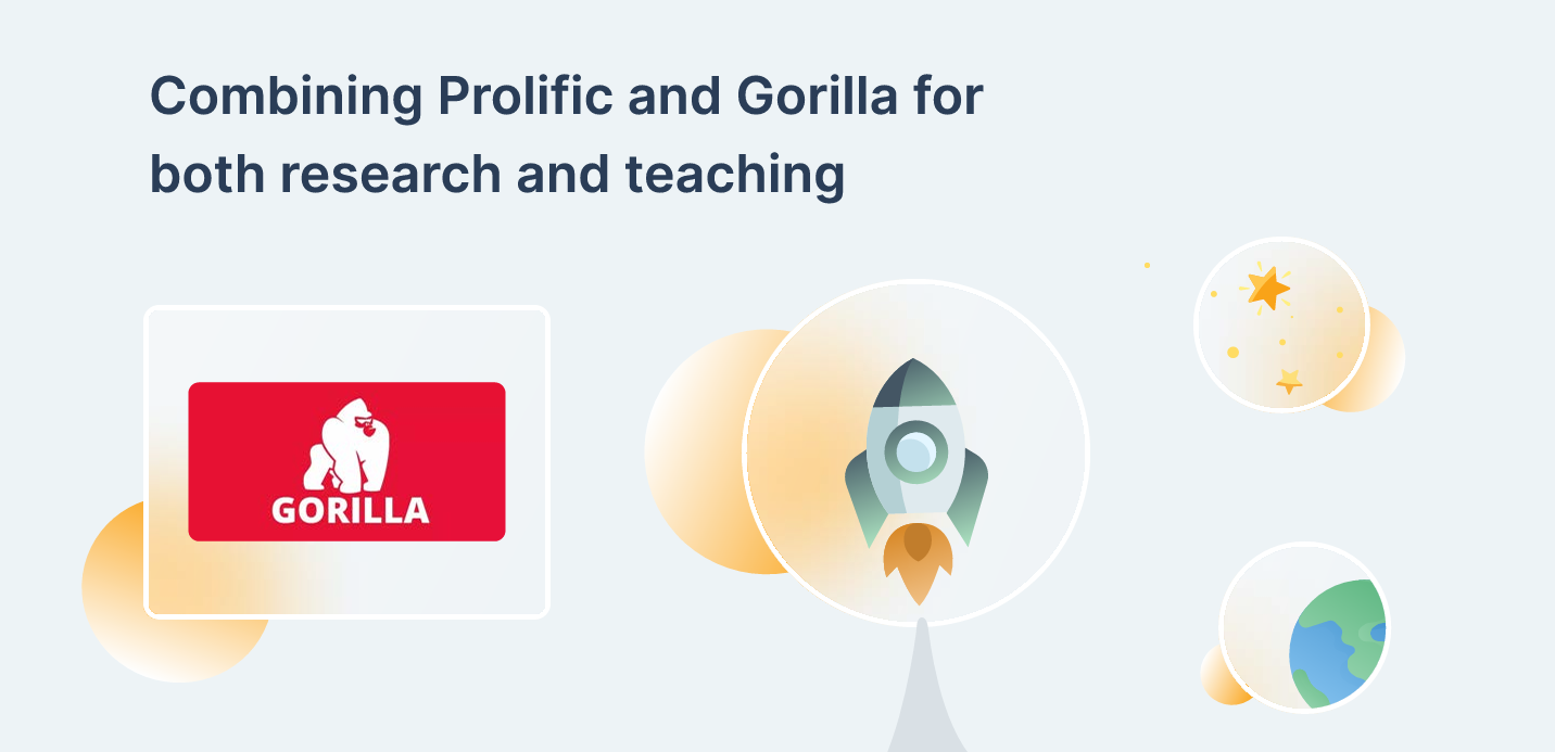 A graphic including blog title and Gorilla logo
