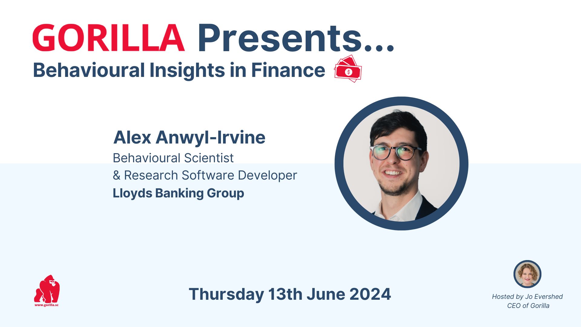 Gorilla Presents: Behavioural Insights In Finance