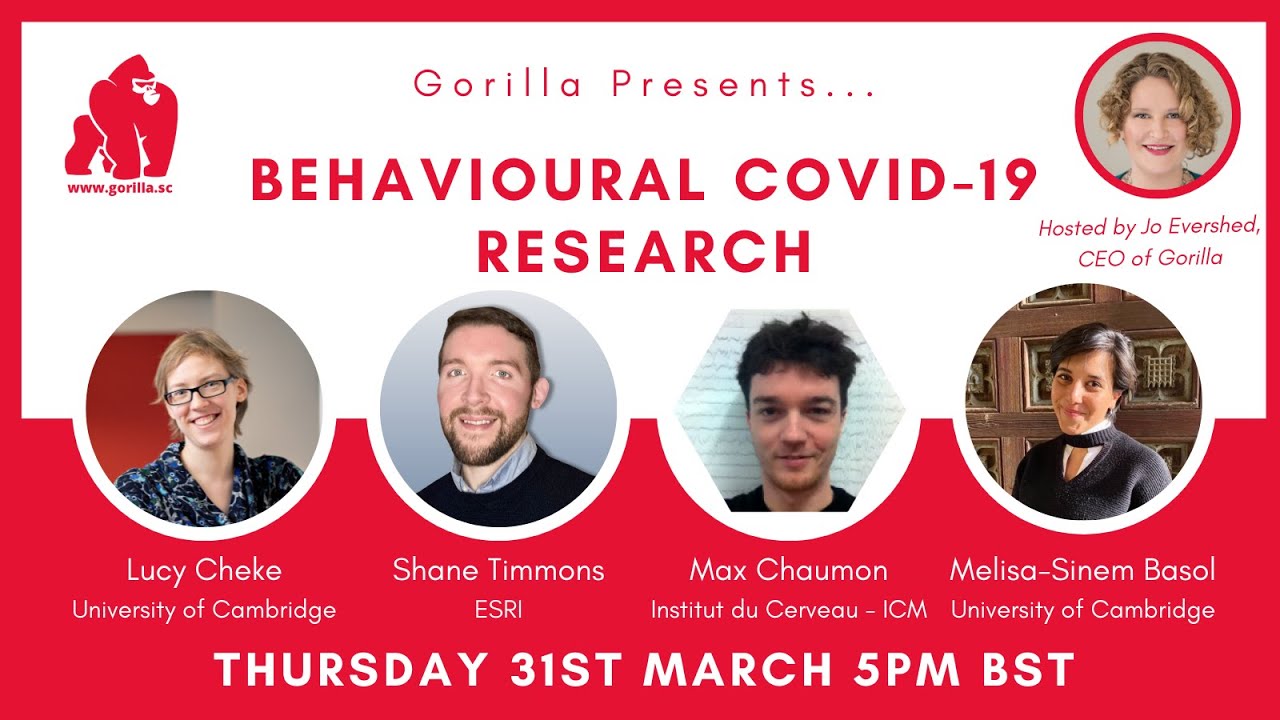 Gorilla Presents: Behavioural COVID-19 Research