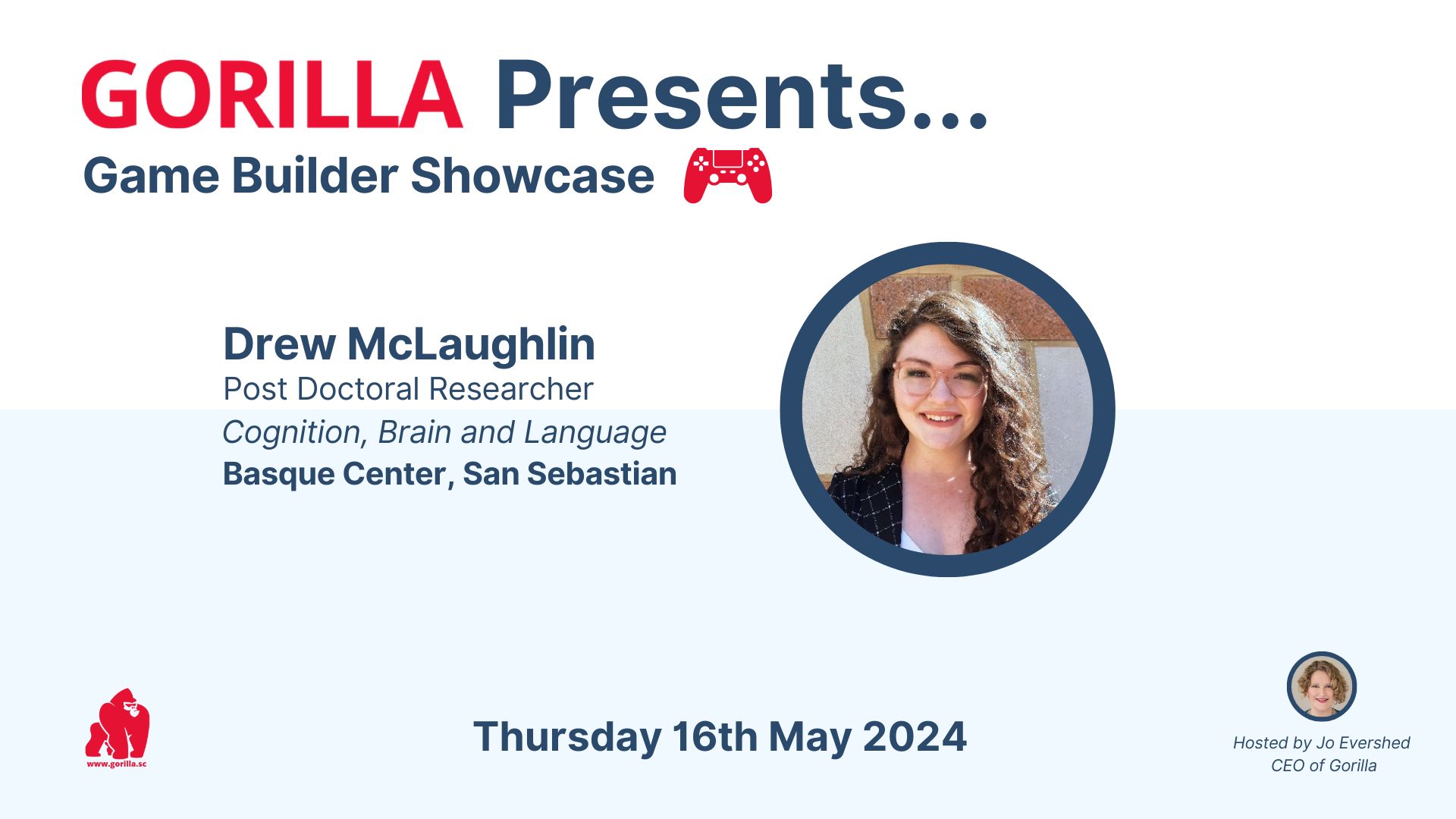 Gorilla Presents: Game Builder Showcase