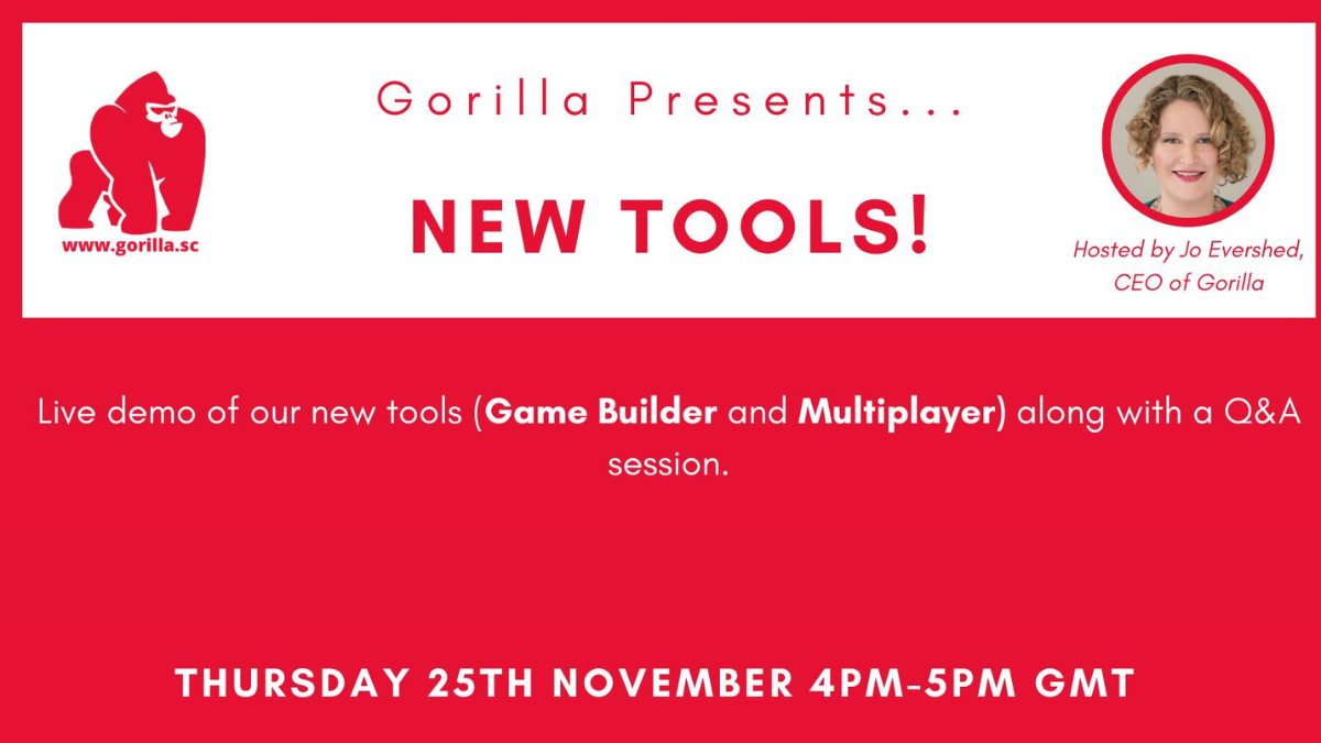 Gorilla Presents: New Tools