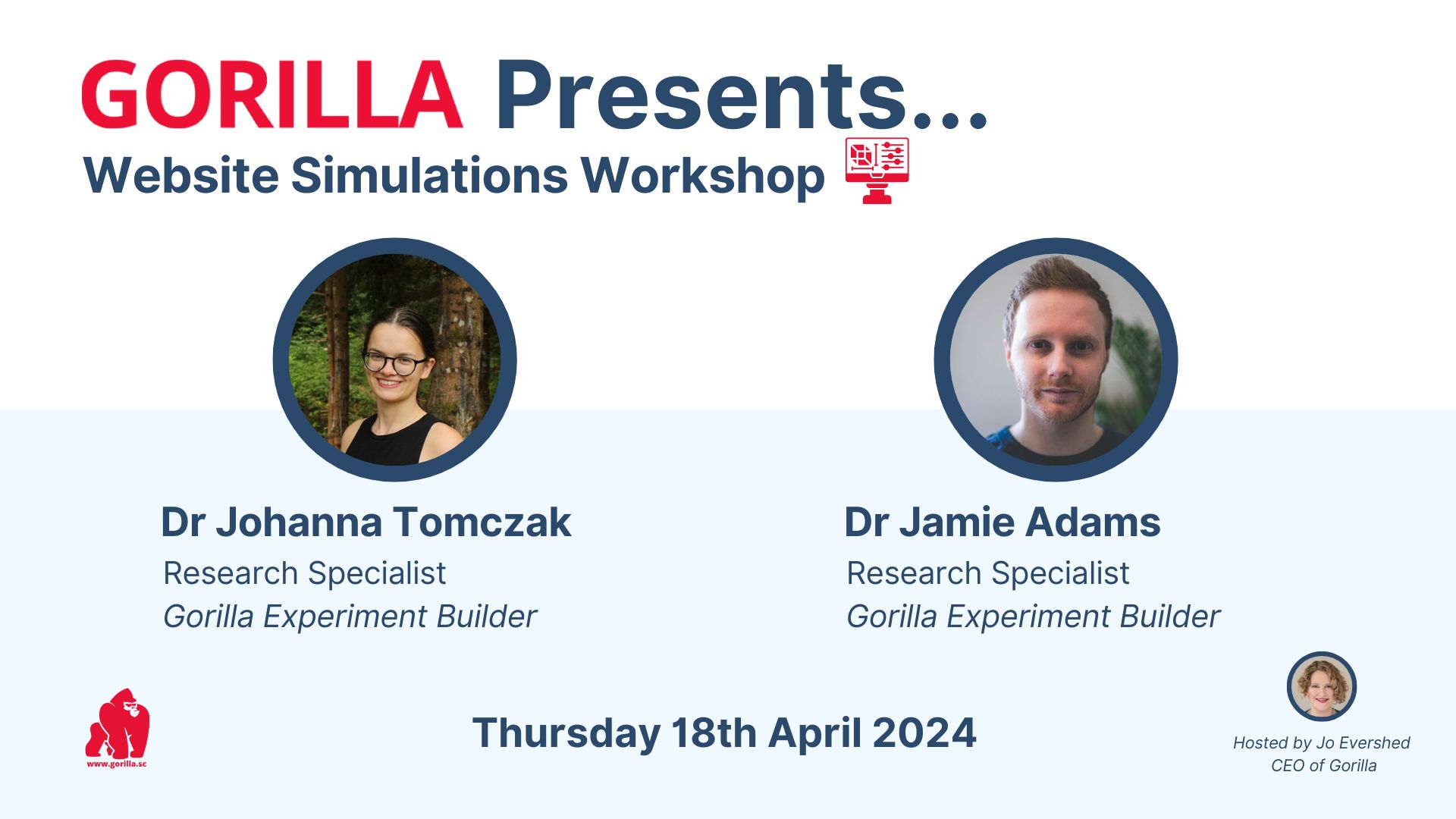 Gorilla Presents: Website Simulations