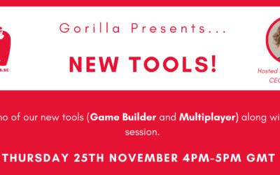 Gorilla Presents… Game Builder and Mul­ti­play­er (Webinar)