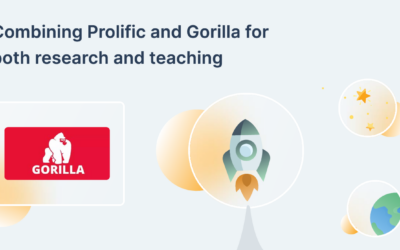 Com­bin­ing Pro­lif­ic and Gorilla for both research and teaching